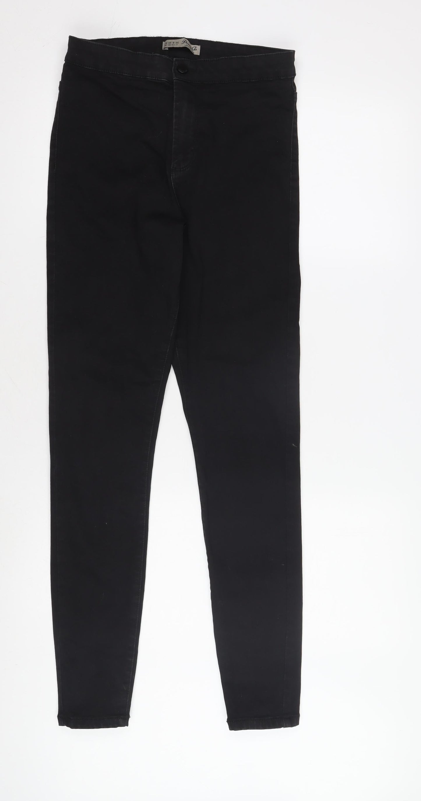 Denim Co. Women's Black Skinny Jeans Size 16