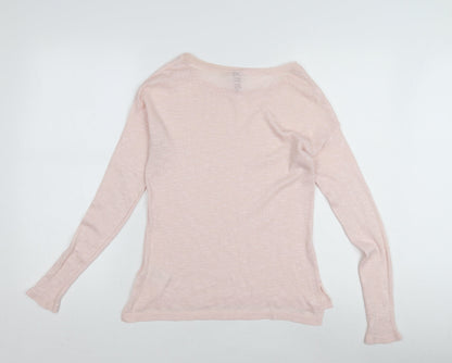 H&M Women's Pink XS Pullover Jumper