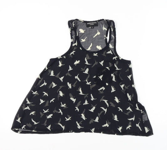 Amber Krystal Women's Black Tank Top - Size S