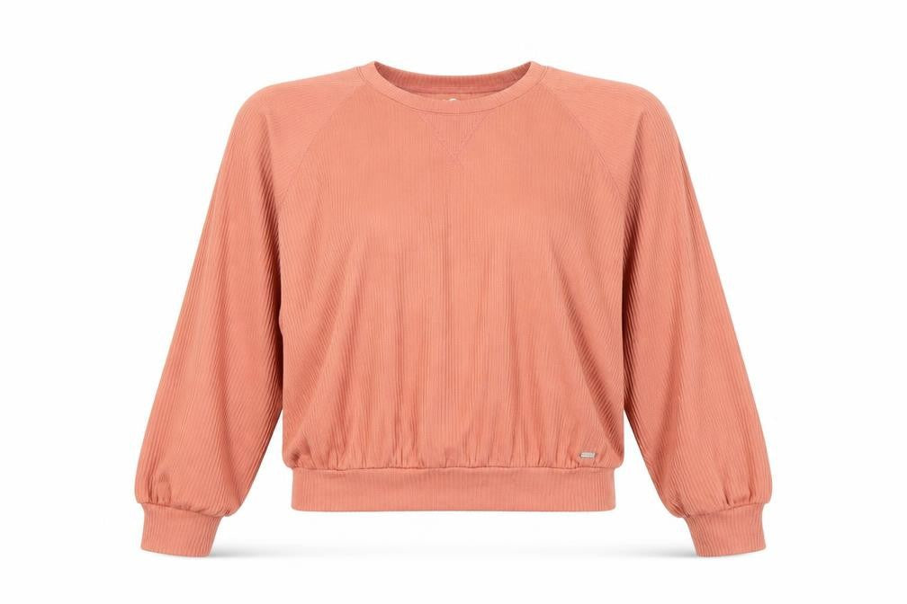 Hollister Women's Pink Basic Long Sleeve T-Shirt M