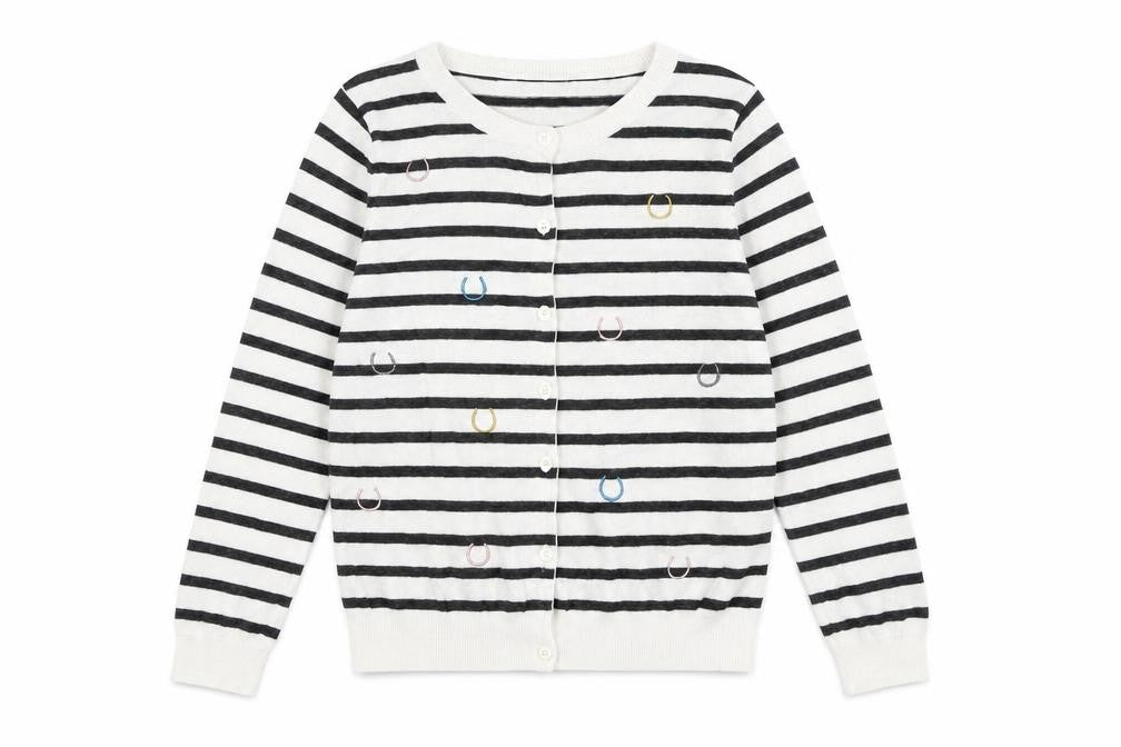 Cath Kidston Women's Striped Cardigan Multicoloured Size S