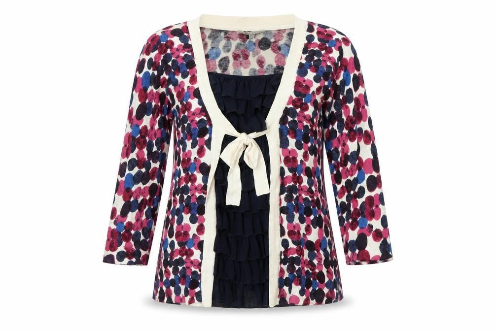 Laura Ashley Women's Multicoloured Cardigan Size 16