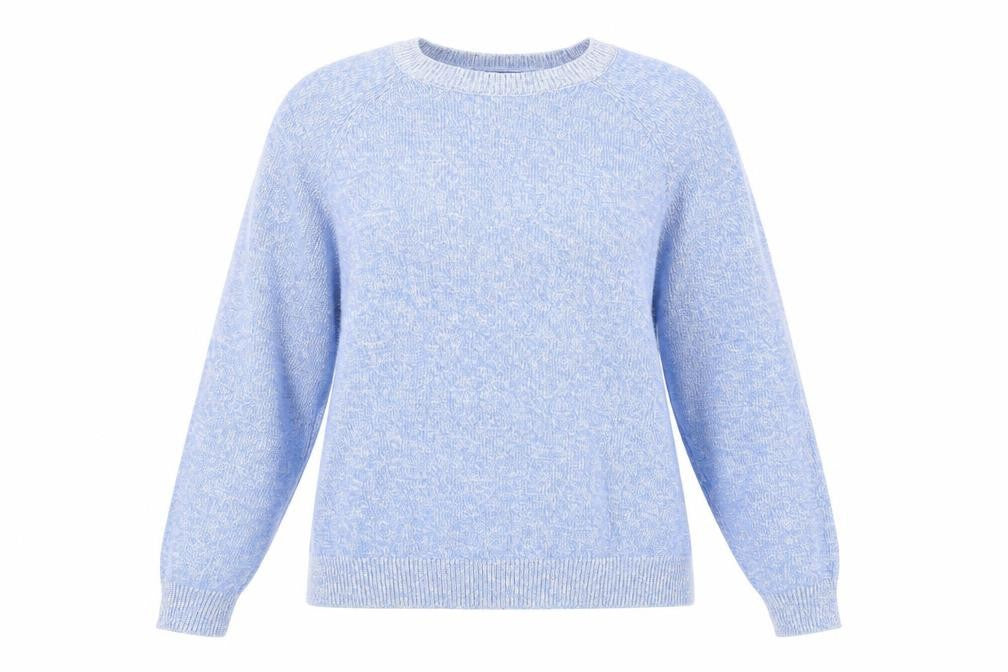 Marks & Spencer Women's Blue Knit Pullover Jumper L