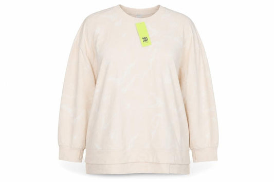 All in Motion Women's 4XL Beige Crew Neck Sweatshirt