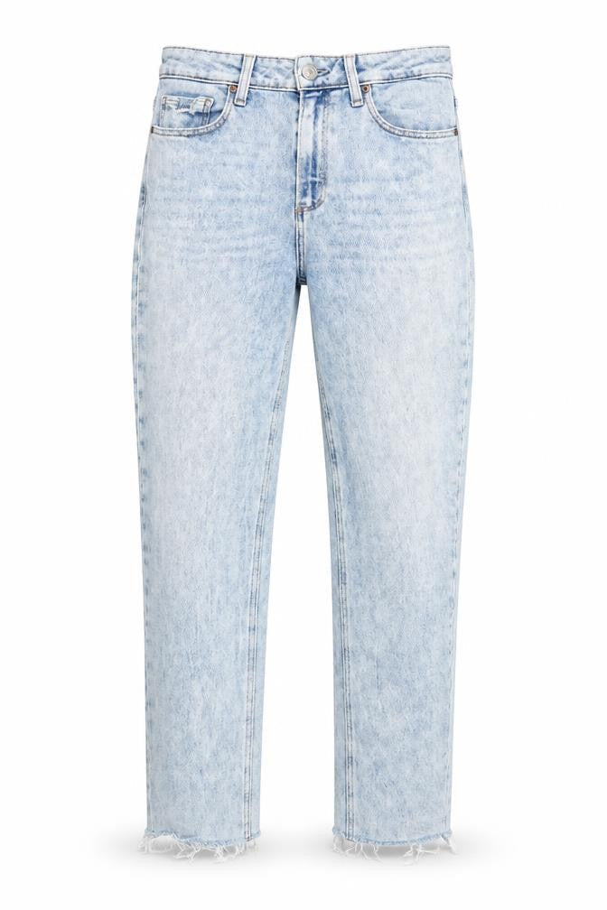 Paige Women's Blue Slim Fit Distressed Jeans Size 27