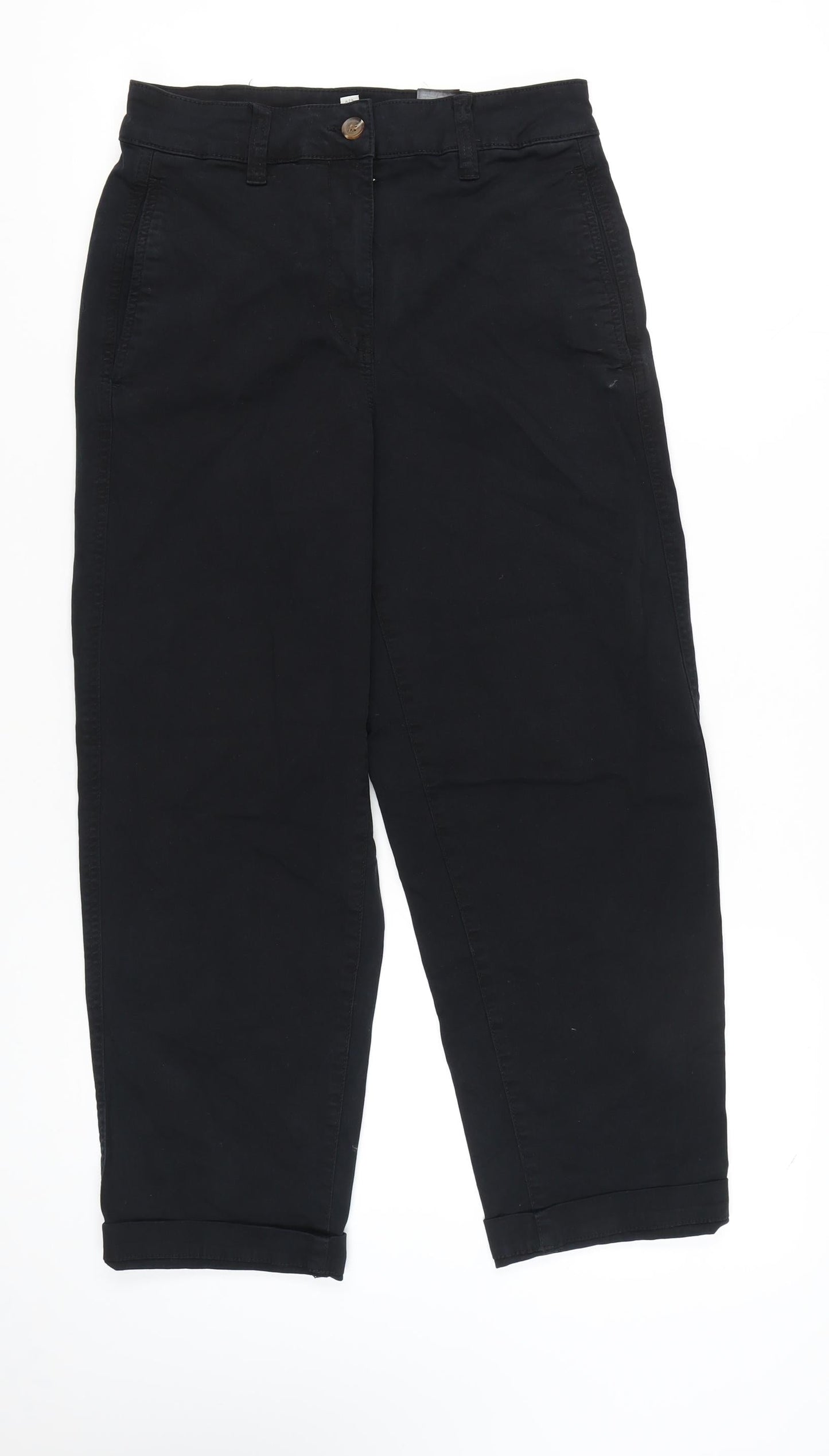 H&M Women's Black Chino Trousers Size 12