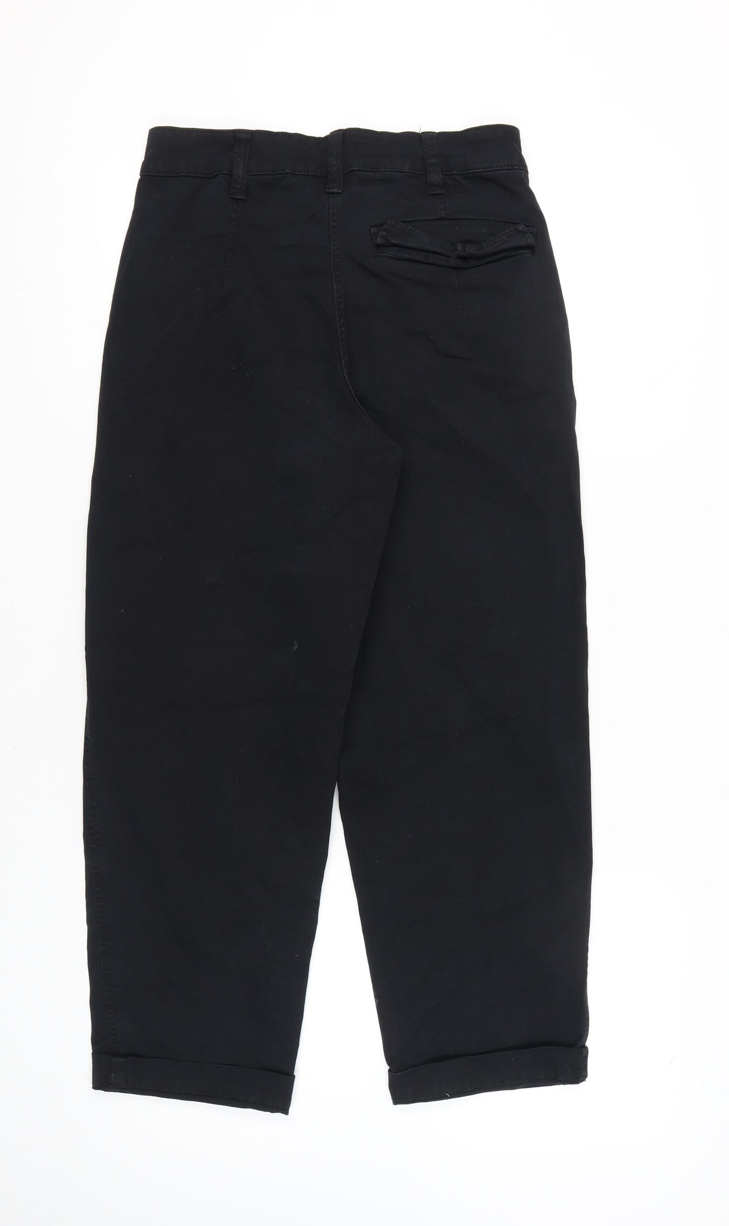 H&M Women's Black Chino Trousers Size 12
