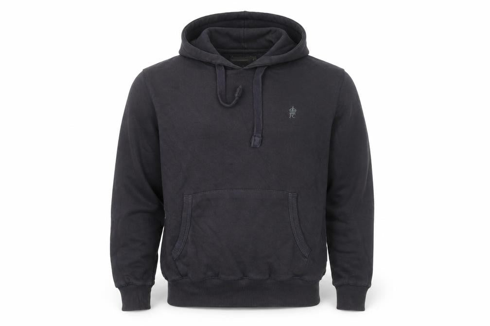 French Connection Men's Black Pullover Hoodie Small