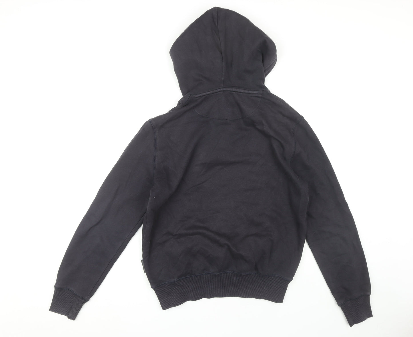 French Connection Men's Black Pullover Hoodie Small