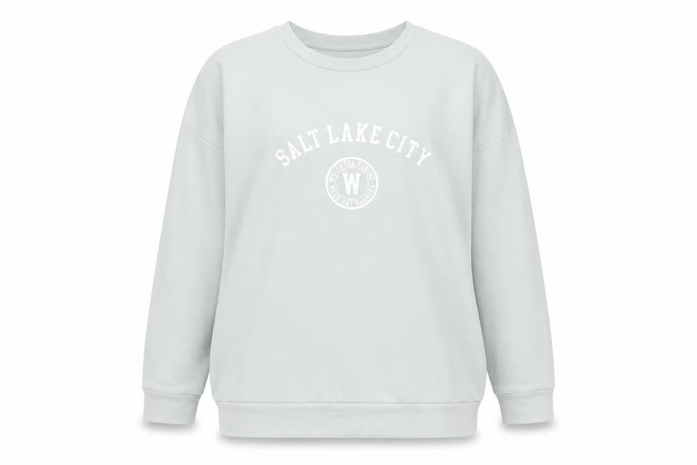 F&F Women's Grey XL Pullover Sweatshirt