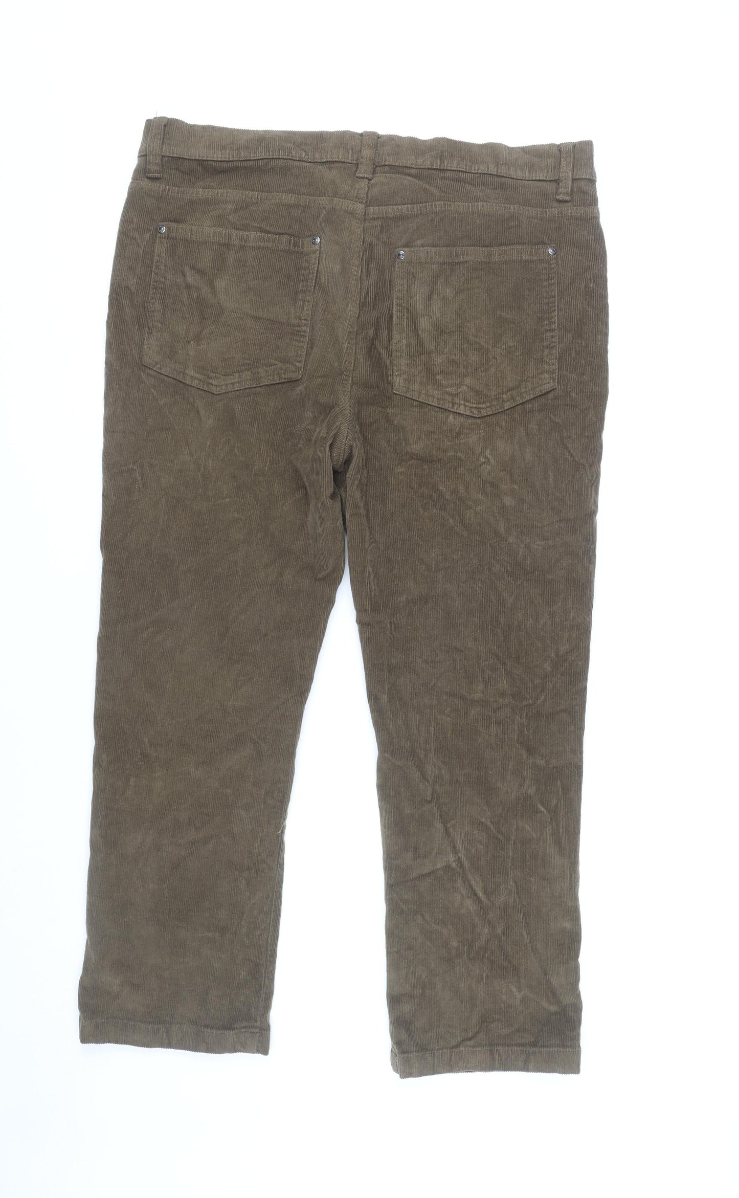 Cotton Traders Men's Brown Corduroy Trousers Size 38