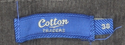 Cotton Traders Men's Brown Corduroy Trousers Size 38
