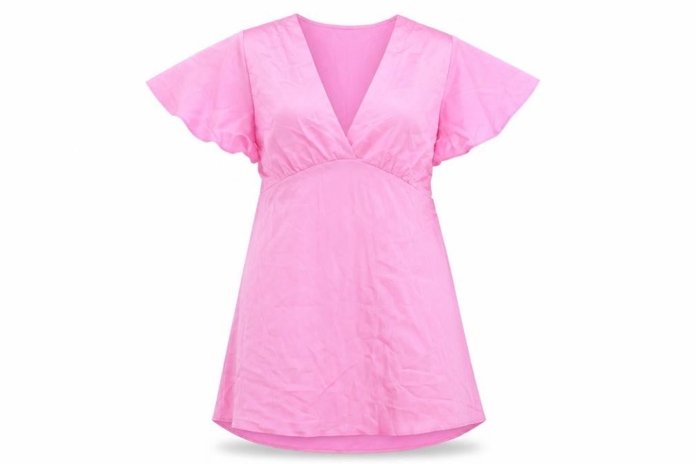 Stradivarius Women's Pink Dress Size XL