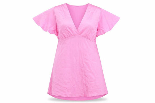 Stradivarius Women's Pink Dress Size XL