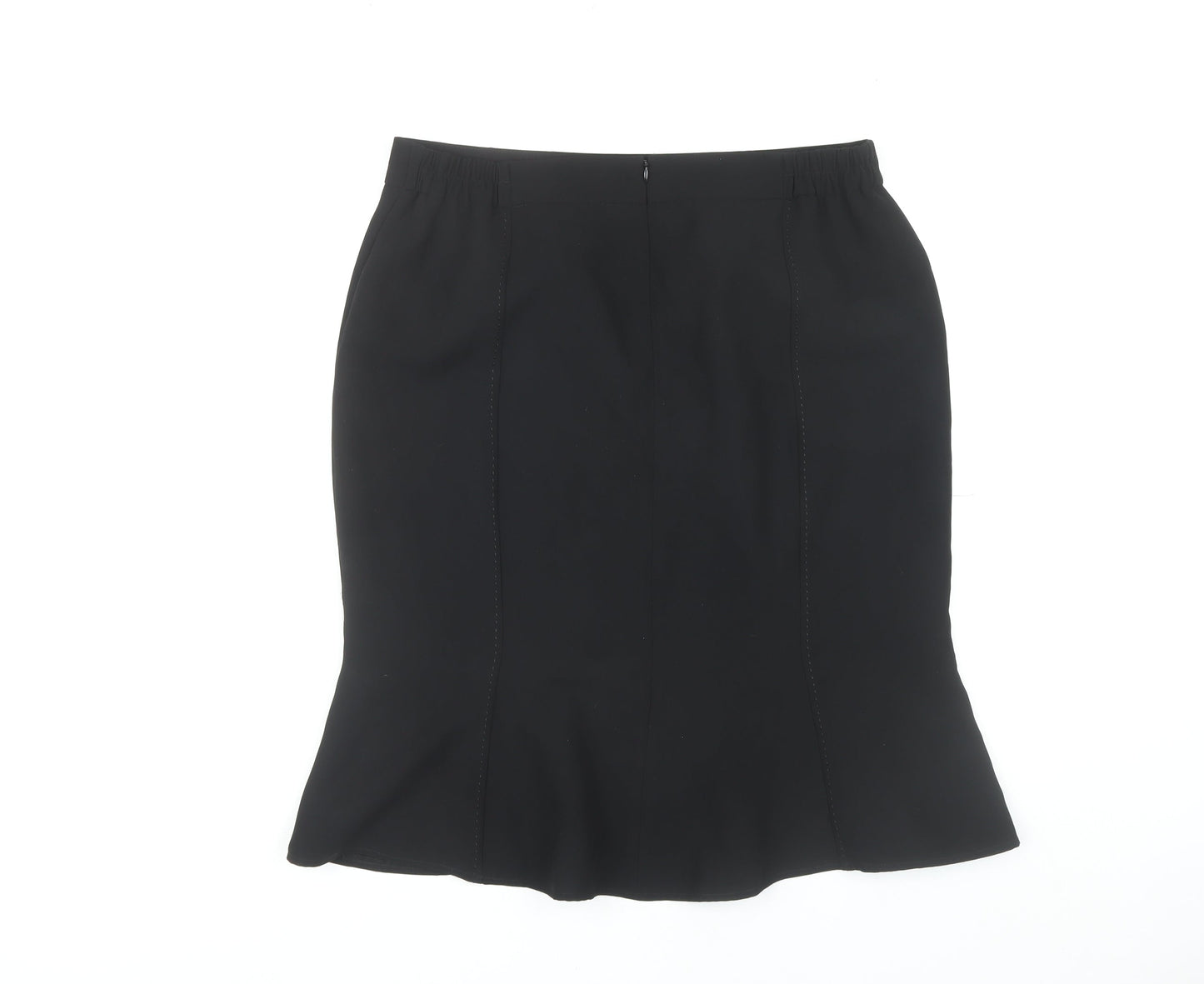 Savoir Women's Black Pencil Skirt Size 16, Polyester