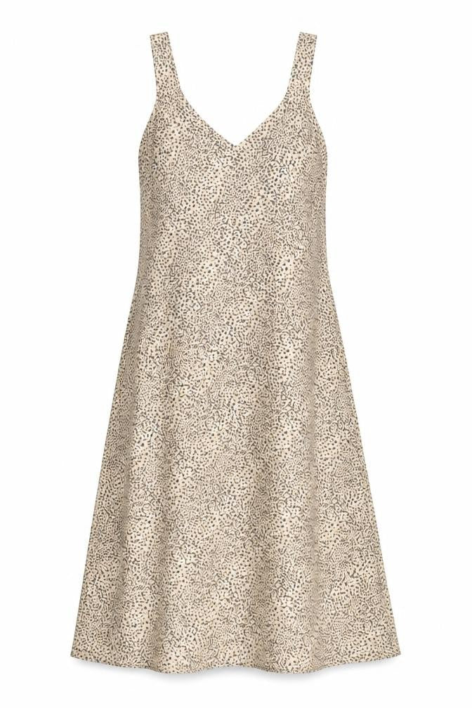 Marks & Spencer Women Beige Slip Dress Size 12 Long