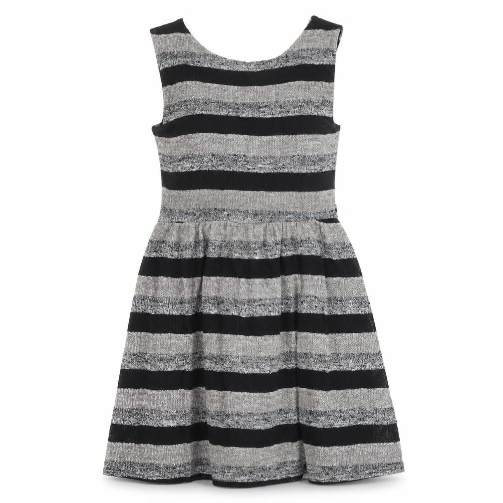 Atmosphere Women's Black Striped Sleeveless Dress, Size 12