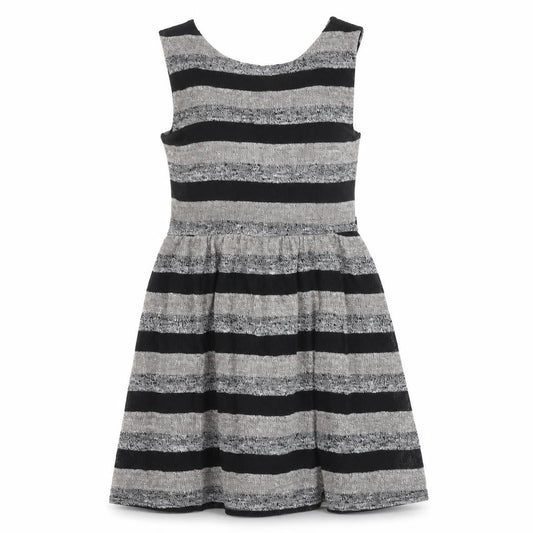 Atmosphere Women's Black Striped Sleeveless Dress, Size 12