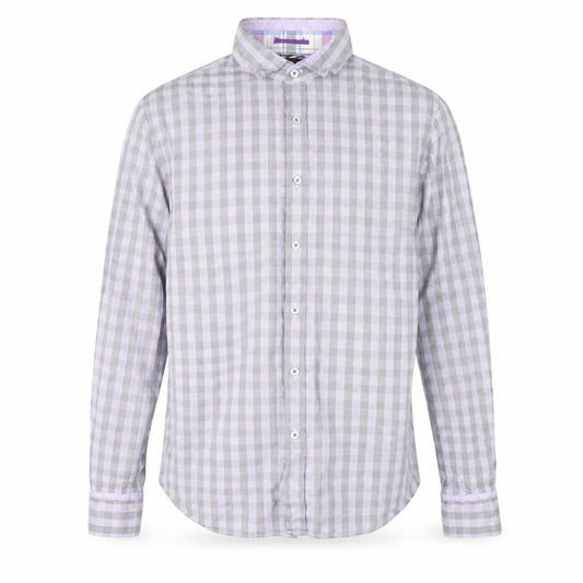 Ted Baker Men's Purple Check Shirt Size M