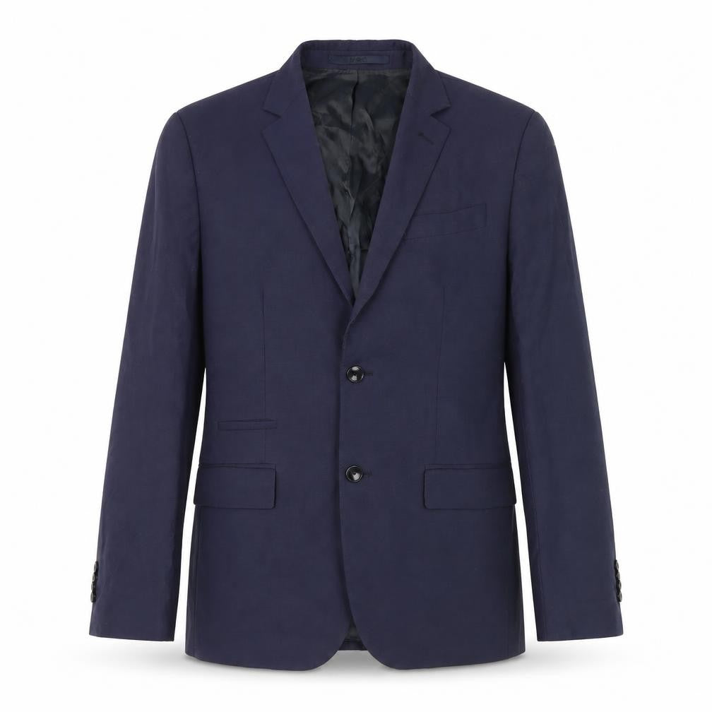 MNG Men's Blue Blazer, Size UK 38 Regular Fit, Formal