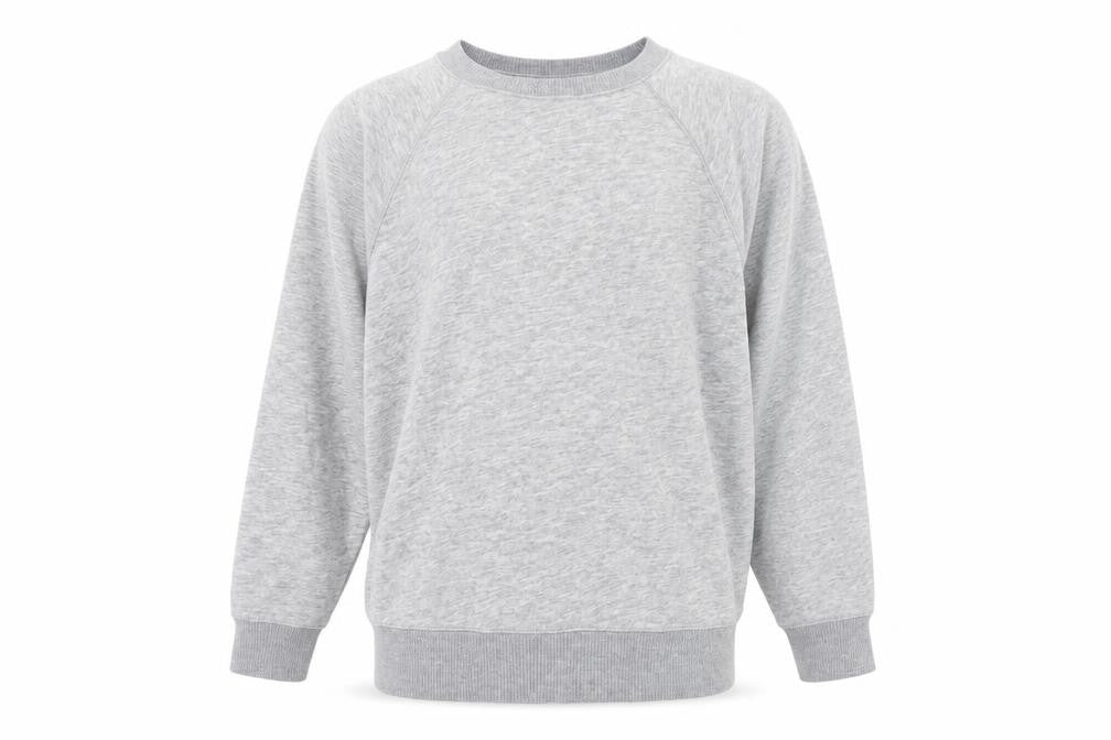 American Eagle Men's Grey Pullover Sweatshirt L