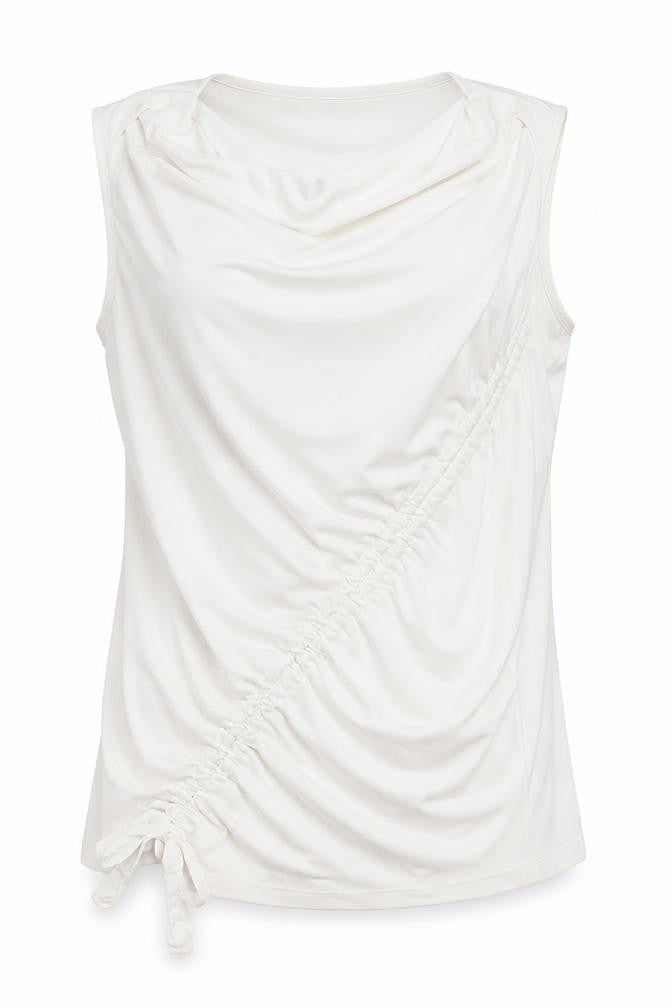 Next Women's White Sleeveless Tank, Size 12