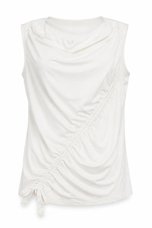 Front view of Next Women's White Sleeveless Tank, size 12