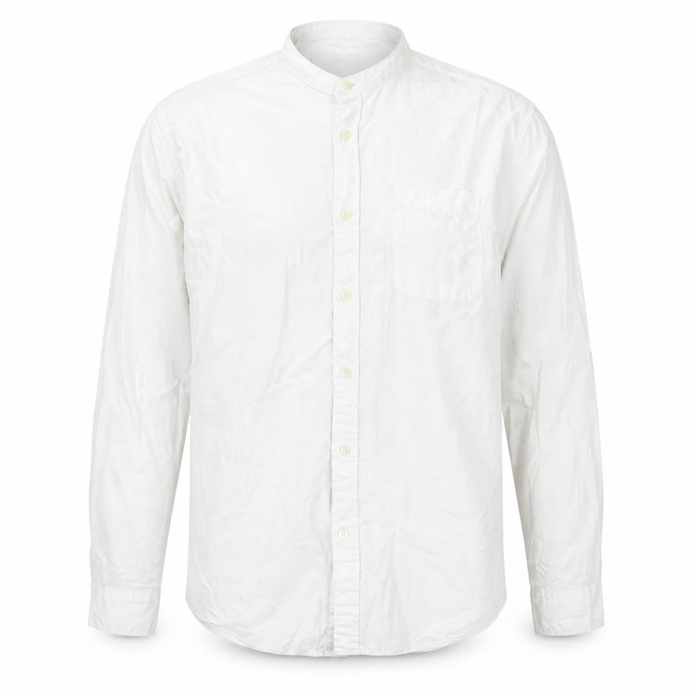Selected Homme Men's White Regular Fit Shirt, Size 16.5