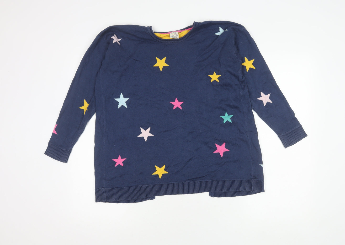 Frugi Women's Blue Star Cardigan Size 10
