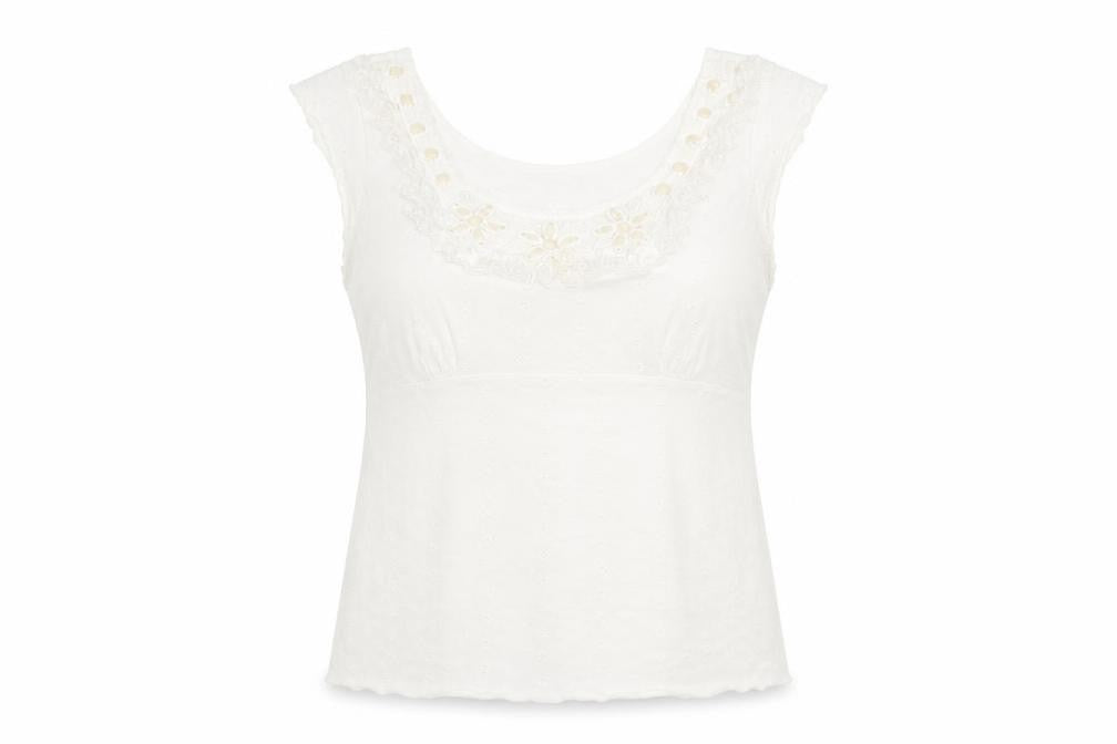 Marks & Spencer Women's White Tank Top, Size 22