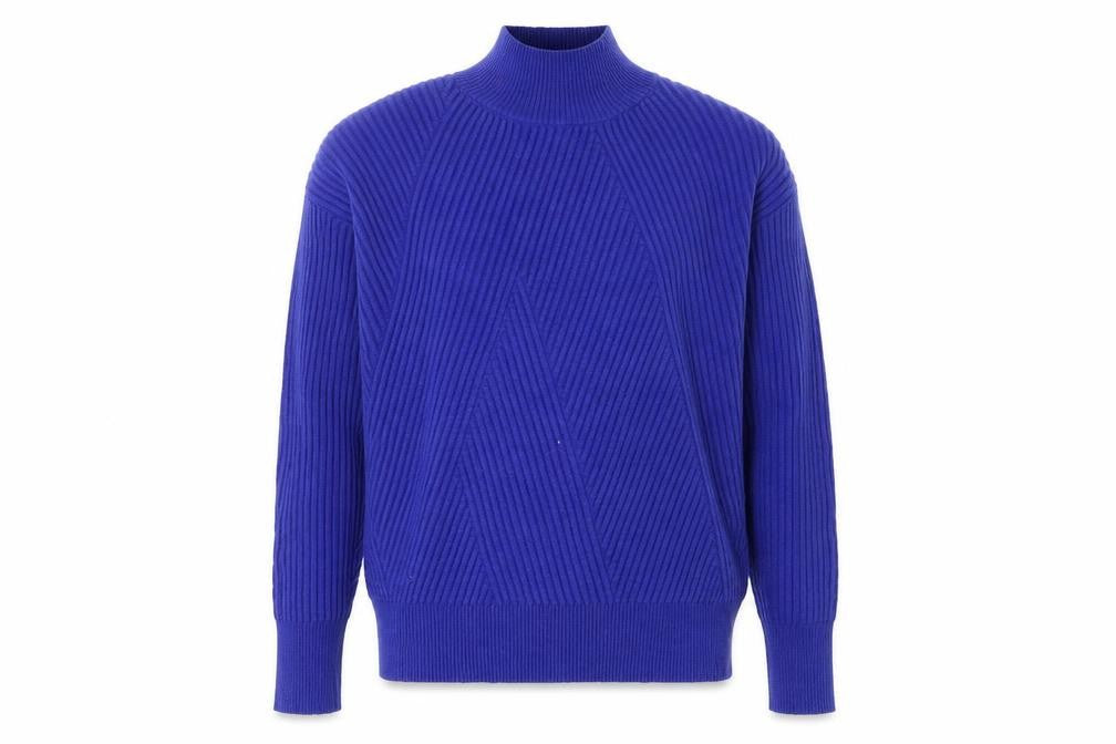 Next Women's Blue XS High Neck Jumper