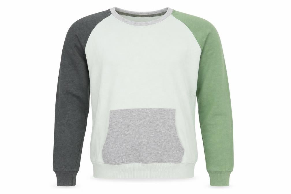 Pull & Bear Men's Multicoloured Pullover Jumper, S