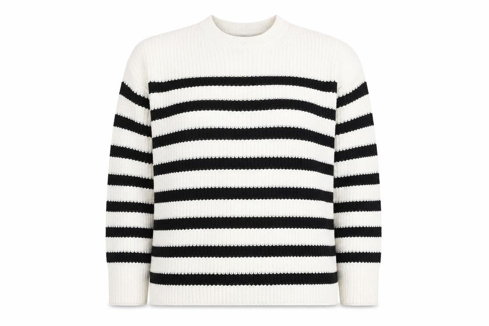 New Look Women’s Striped Acrylic Jumper, Size S