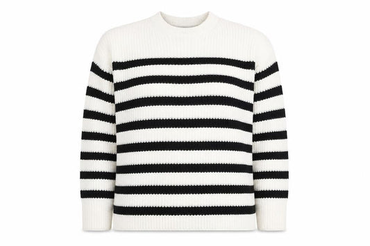 New Look Women’s Striped Acrylic Jumper, Size S