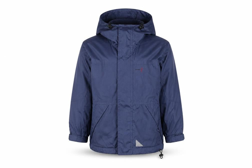 Tango Boys Blue Hooded Jacket 5-6 Years, Polyester