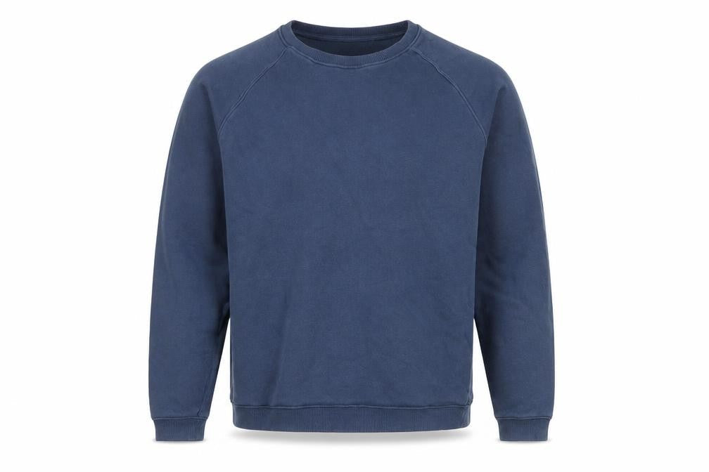 H&M Men's Blue Cotton Pullover Jumper M