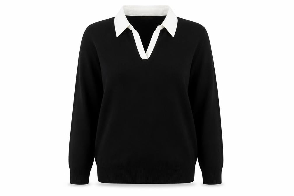 Soon Women's Black Pullover Jumper Size 14