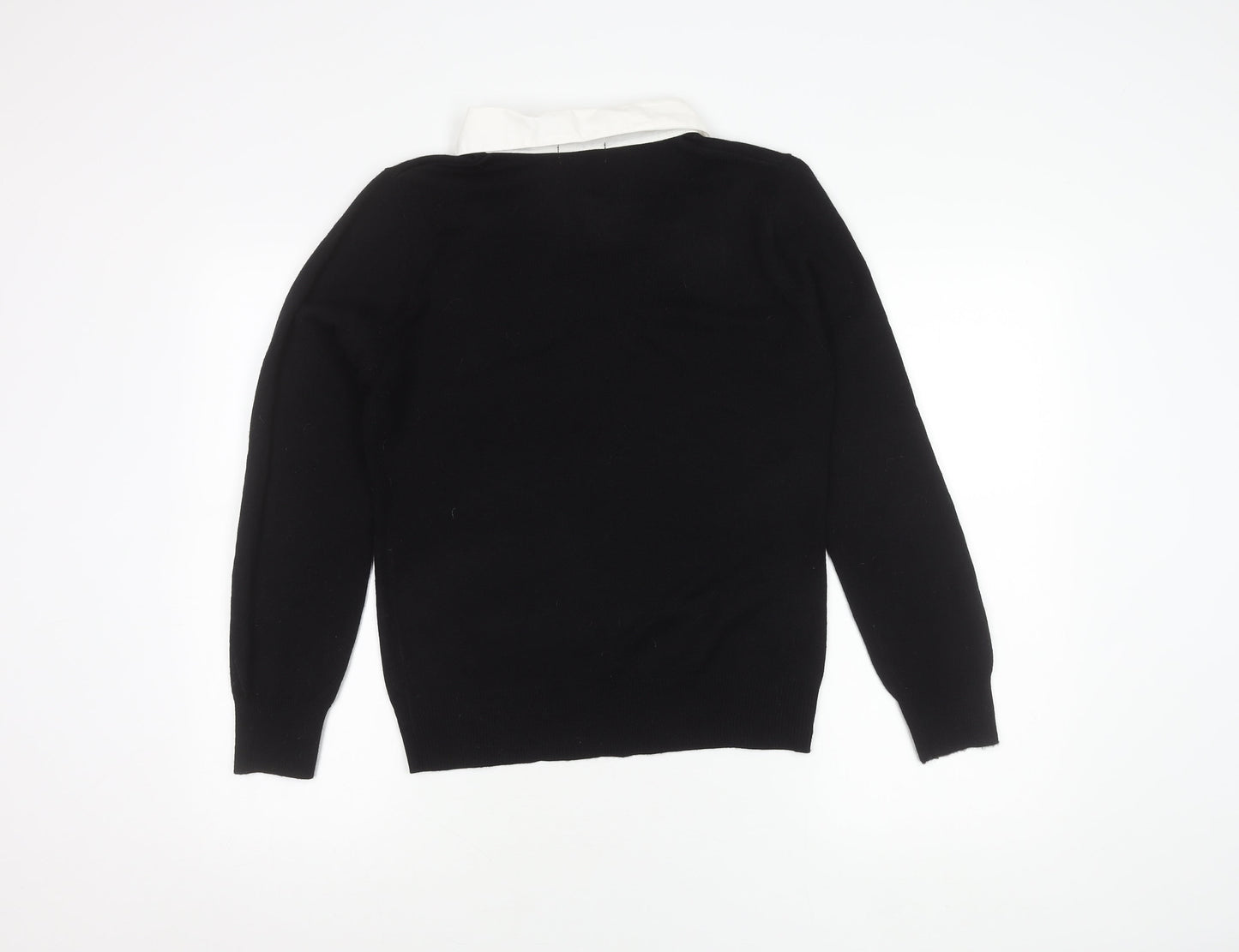 Soon Women's Black Pullover Jumper Size 14