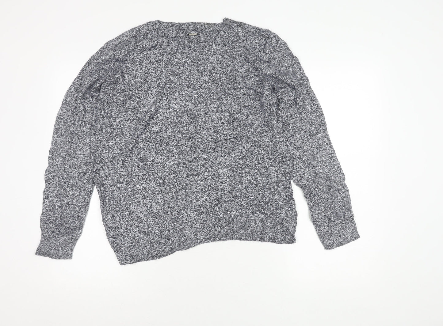Nautica Women's Blue Knit Pullover Jumper Size L