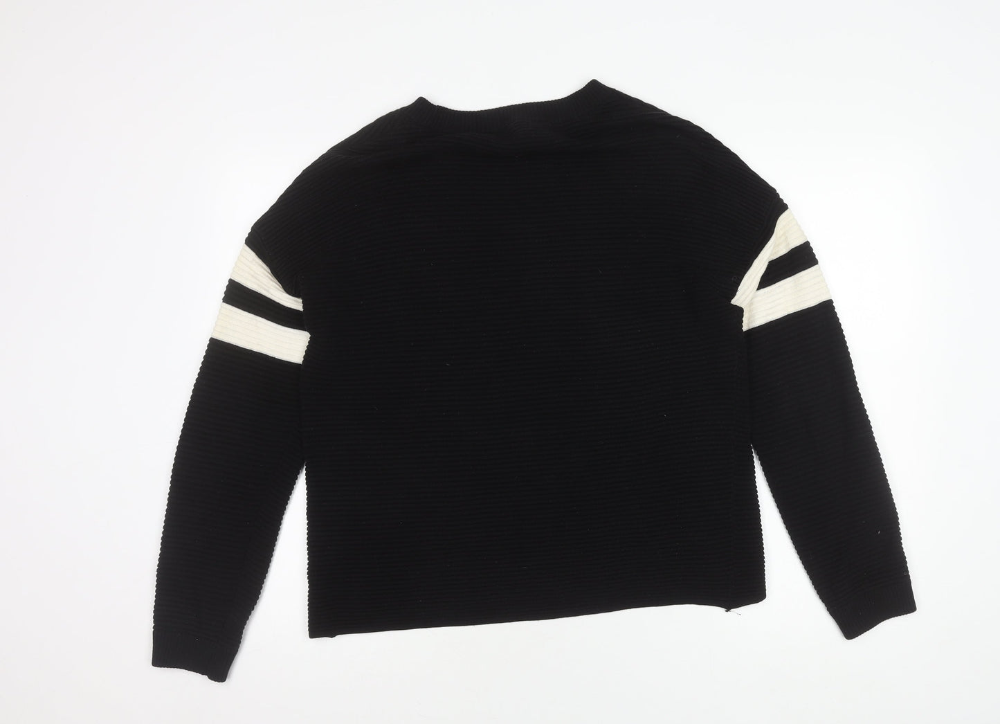 H&M Women's Black Pullover Jumper Size 12