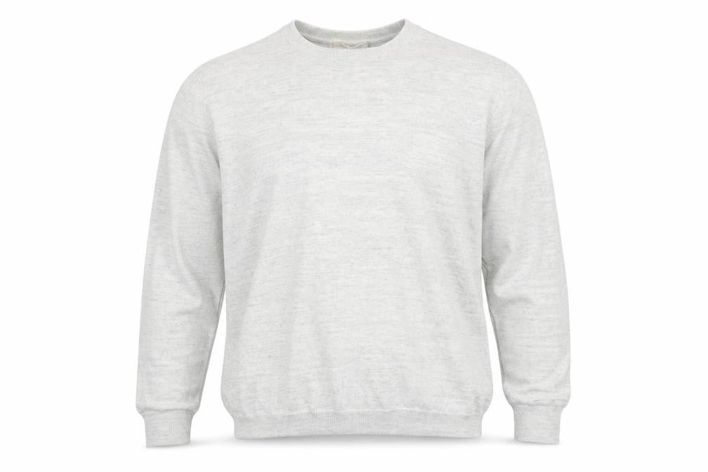 Marks & Spencer Men's Grey XL Cotton Pullover Jumper