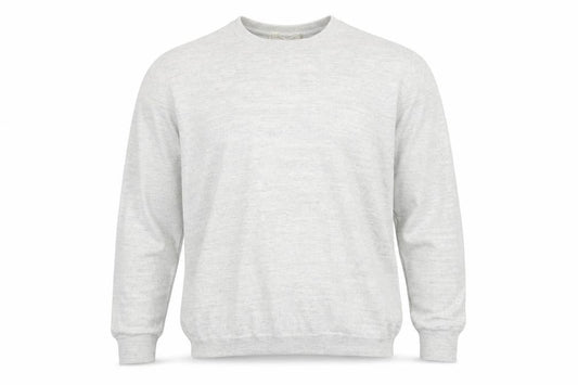 Marks & Spencer Men's Grey XL Cotton Pullover Jumper