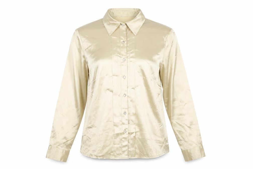 Marks & Spencer Beige Women's Size 12 Blouse