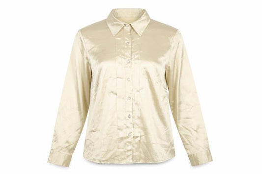 Marks and Spencer Beige Women's Size 12 Blouse