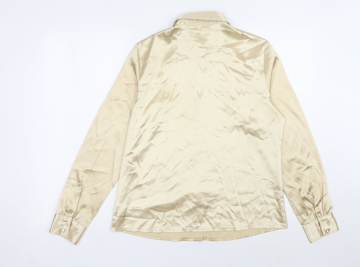 Marks and Spencer Beige Women's Size 12 Blouse
