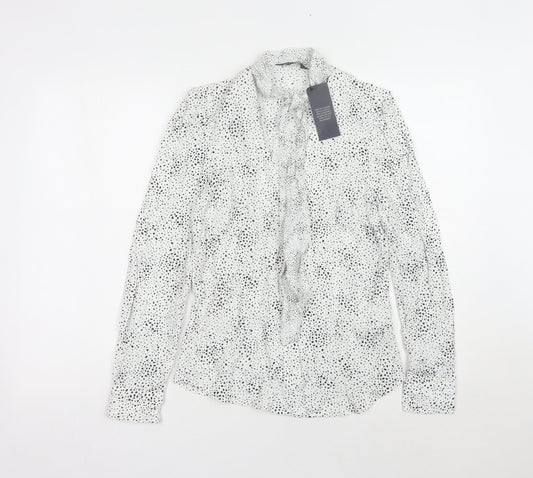 Marks and Spencer Women's White Blouse Size 8