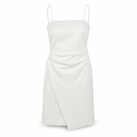 Zara Women's White Slip Dress, Size 8, Summer Party