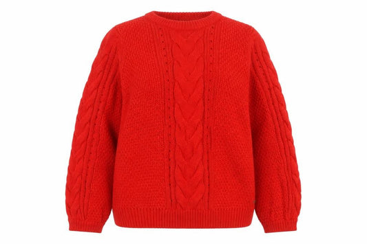 Holly & Whyte Women's Red Pullover XL Jumper
