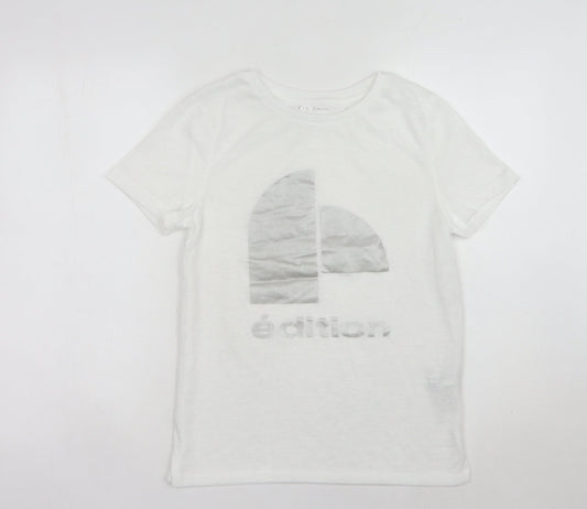 River Island Women's White UK 8 T-Shirt