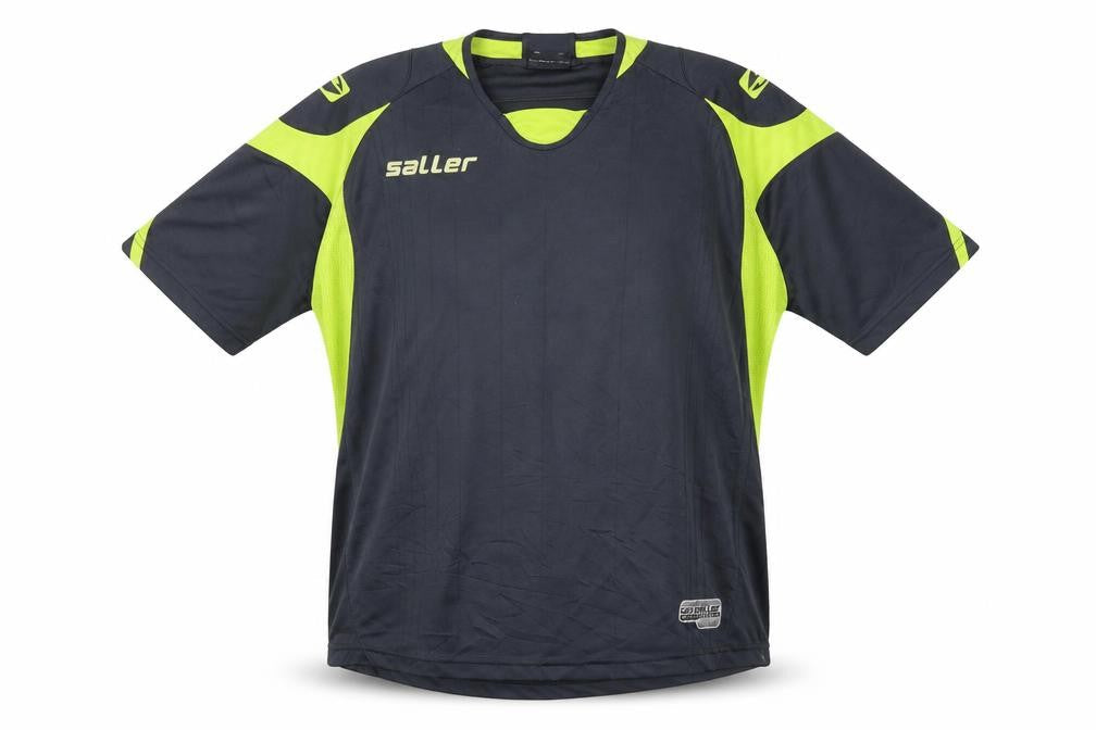 Saller Men's Grey Jersey Football Top L